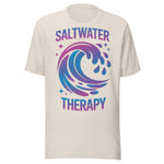 Saltwater Therapy - Unisex T-Shirt - Dust White