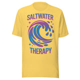 Saltwater Therapy - Unisex T-Shirt - Yellow