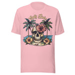 Salty Babe Beach Skeleton - Unisex T-Shirt - Pink