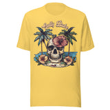 Salty Babe Beach Skeleton - Unisex T-Shirt - Yellow