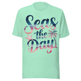 Seas The Day - Unisex T-Shirt - Mint Green