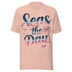 Seas The Day - Unisex T-Shirt - Peach