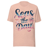 Seas The Day - Unisex T-Shirt - Peach