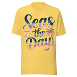 Seas The Day - Unisex T-Shirt - Yellow