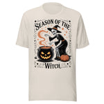 Season Of The Witch - Unisex Halloween T-Shirt - Dust White