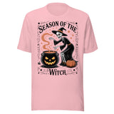 Season Of The Witch - Unisex Halloween T-Shirt - Pink