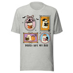 Spooky Books Are My Boo - Unisex Halloween T-Shirt - Athletic Gray