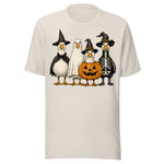 Spooky Costume Goose - Unisex Halloween T-Shirt - Dust White