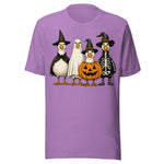 Spooky Costume Goose - Unisex Halloween T-Shirt - Heather Team Purple