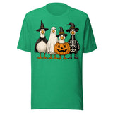 Spooky Costume Goose - Unisex Halloween T-Shirt - Kelly Green
