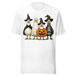 Spooky Costume Goose - Unisex Halloween T-Shirt - White