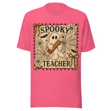 Spooky Teacher - Unisex Halloween T-Shirt - Charity Pink
