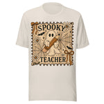 Spooky Teacher - Unisex Halloween T-Shirt - Dust White