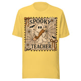 Spooky Teacher - Unisex Halloween T-Shirt - Yellow