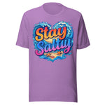 Stay Salty Beach Wave - Unisex T-Shirt - Purple
