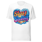 Stay Salty Beach Wave - Unisex T-Shirt - White