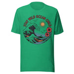 Stay Wild Ocean Child Retro - Unisex T-Shirt - Kelly Green
