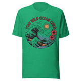 Stay Wild Ocean Child Retro - Unisex T-Shirt - Kelly Green
