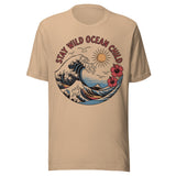Stay Wild Ocean Child Retro - Unisex T-Shirt - Tan