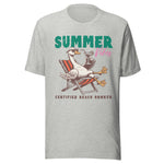 Summer Vibes Certified Beach Honker - Unisex T-Shirt - Athletic Gray