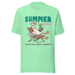 Summer Vibes Certified Beach Honker - Unisex T-Shirt - Mint Green