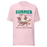Summer Vibes Certified Beach Honker - Unisex T-Shirt - Soft Pink