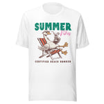 Summer Vibes Certified Beach Honker - Unisex T-Shirt - White