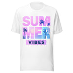 Summer Vibes Ocean Inspired - Unisex T-Shirt - White