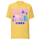 Summer Vibes Ocean Inspired - Unisex T-Shirt - Yellow