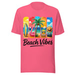 Summertime Beach Vibes - Unisex T-Shirt - Pink