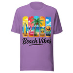 Summertime Beach Vibes - Unisex T-Shirt - Purple