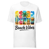 Summertime Beach Vibes - Unisex T-Shirt - White