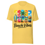 Summertime Beach Vibes - Unisex T-Shirt - Yellow