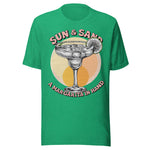 Sun & Sand A Margarita In Hand - Unisex T-Shirt - Green