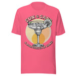 Sun & Sand A Margarita In Hand - Unisex T-Shirt - Pink