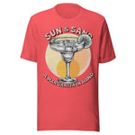 Sun & Sand A Margarita In Hand - Unisex T-Shirt - Red