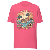 Sunset Beach California - Unisex T-Shirt - Charity Pink