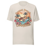 Sunset Beach California - Unisex T-Shirt - Dust White