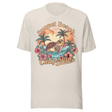 Sunset Beach California - Unisex T-Shirt - Dust White