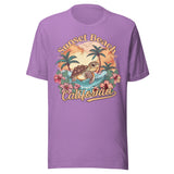 Sunset Beach California - Unisex T-Shirt - Team Purple