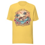 Sunset Beach California - Unisex T-Shirt - Yellow