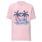 Sunshine And Good Vibes Vintage - Unisex T-Shirt - Soft Pink