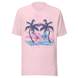 Sunshine And Good Vibes Vintage - Unisex T-Shirt - Soft Pink