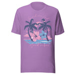 Sunshine And Good Vibes Vintage - Unisex T-Shirt - Team Purple