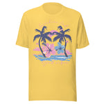 Sunshine And Good Vibes Vintage - Unisex T-Shirt - Yellow