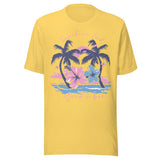 Sunshine And Good Vibes Vintage - Unisex T-Shirt - Yellow