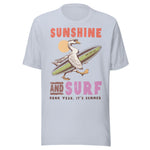 Sunshine And Surf Silly Goose - Unisex T-Shirt - Light Blue