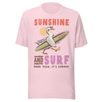 Sunshine And Surf Silly Goose - Unisex T-Shirt - Soft Pink