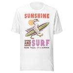 Sunshine And Surf Silly Goose - Unisex T-Shirt - White