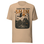 Take Me To Salem - Unisex Halloween T-Shirt - Tan